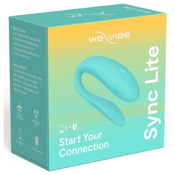We-Vibe Sync Lite - vibrador para parejas inteligente con control remoto (verde)