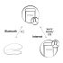 We-Vibe Sync Lite - Pareja Vibrador Inteligente con Control Remoto (Rosa)