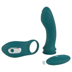 Couples Choice - Vibrador 3en1 versátil (turquesa)