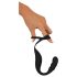 Rebel - Vibrador Prostático con Anillo para Pene y Testículos (Negro)