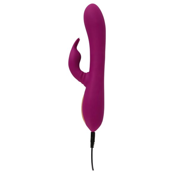 Javida - Vibrador 3 en 1 rotativo con perlas - silicona lila