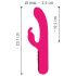 You2Toys Pink Sunset - vibrador digital con brazo clitorial (rosa)