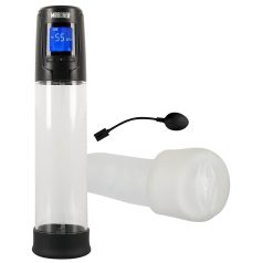  Mister Boner - bomba automática recargable (negra-transparente)