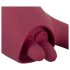 Javida - Vibrador 2en1 con lengua (rojo)