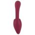 Javida - Vibrador 2en1 con lengua (rojo)