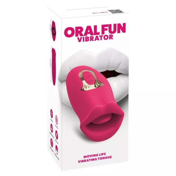 You2Toys - vibrador de clítoris con lengüeta (rosa)