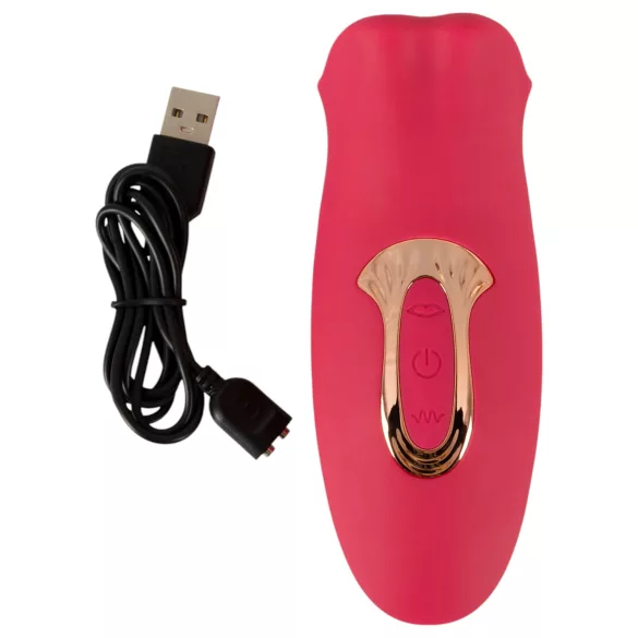 You2Toys - vibrador de clítoris con lengüeta (rosa)