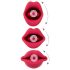 You2Toys - Vibrador 2 en 1 con lengua (rosa)