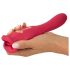 You2Toys - Vibrador 2 en 1 con lengua (rosa)