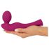 Varita Mágica Especial SMILE - Masajeador Vibrador Recargable (Rosa)