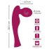 Varita Mágica Especial SMILE - Masajeador Vibrador Recargable (Rosa)