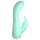 Cuties Mini 4 - vibrador conejo recargable, impermeable (verde)