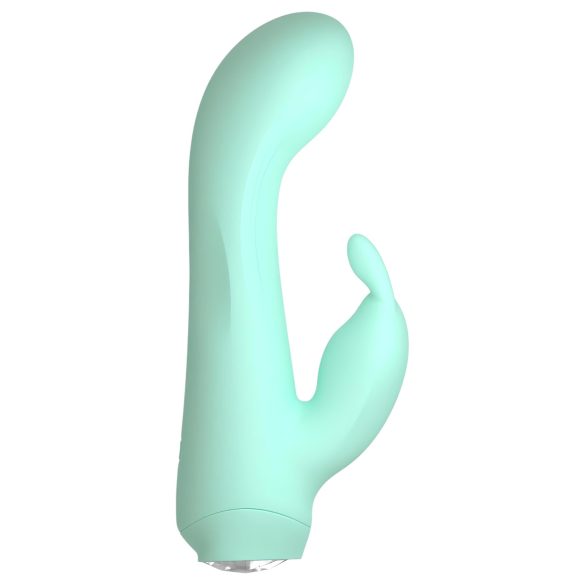 Cuties Mini 4 - vibrador conejo recargable, impermeable (verde)