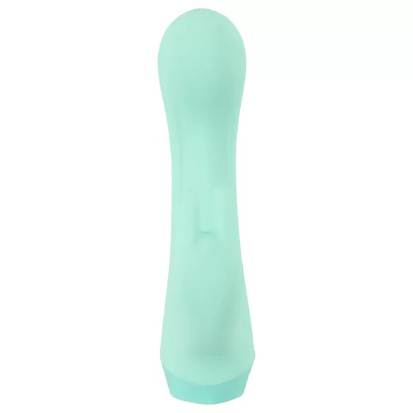 Cuties Mini 4 - vibrador recargable impermeable conejito - silicona verde