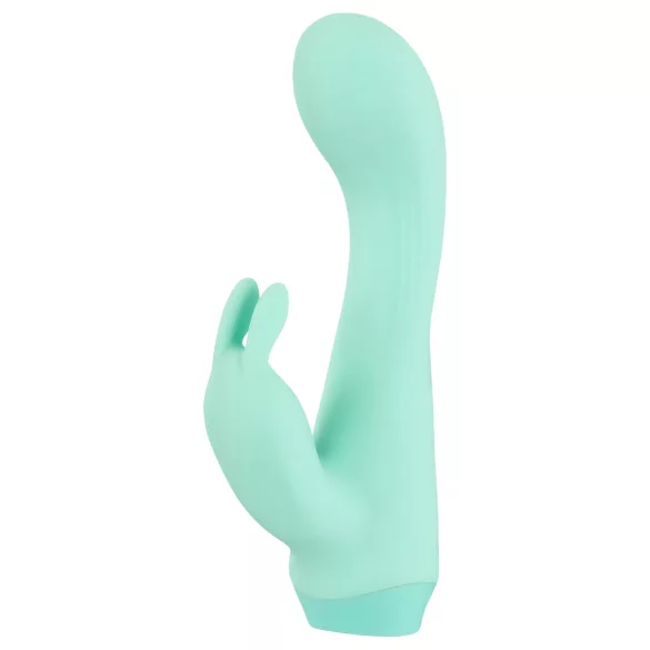 Cuties Mini 4 - vibrador recargable impermeable conejito - silicona verde