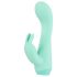 Cuties Mini 4 - vibrador conejo recargable, impermeable (verde)