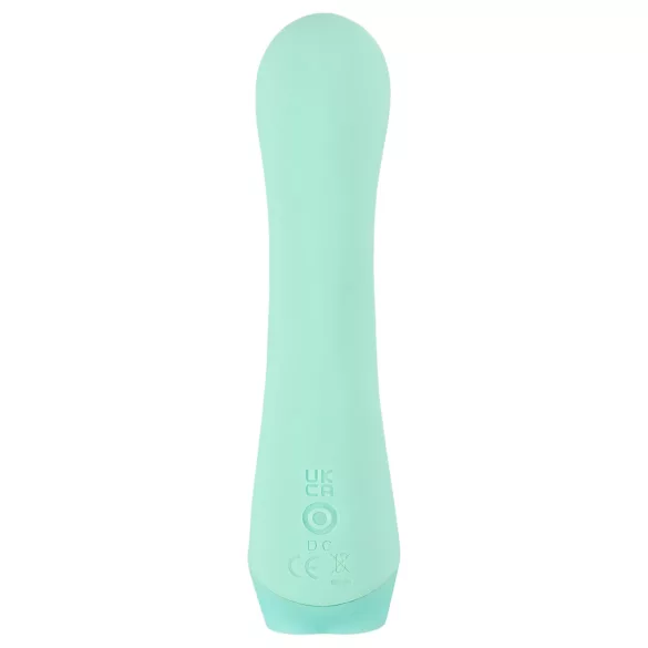 Cuties Mini 4 - vibrador recargable impermeable conejito - silicona verde