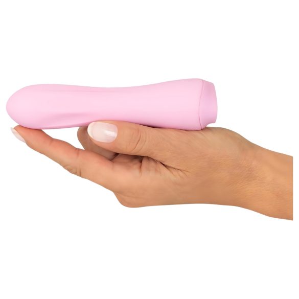 Cuties Mini 4 - vibrador recargable impermeable silicona rosa