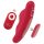 Sonrisa - vibrador inalámbrico y con radio tipo tanga (rojo)