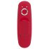 Sonrisa - vibrador inalámbrico y con radio tipo tanga (rojo)