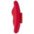 Sonrisa - vibrador inalámbrico y con radio tipo tanga (rojo)