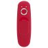 Sonrisa - vibrador inalámbrico y con radio tipo tanga (rojo)