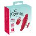 Sonrisa - vibrador inalámbrico y con radio tipo tanga (rojo)