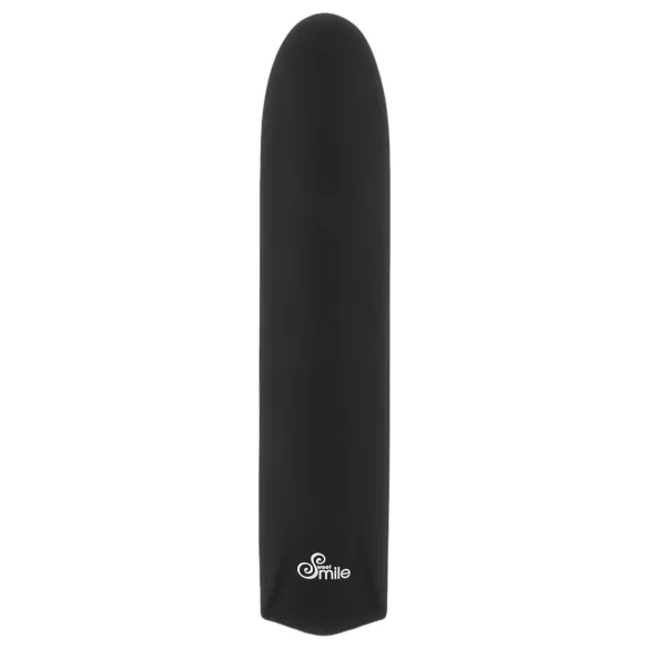Smile - mini vibrador recargable impermeable silicona negro