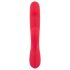 Conejito Vibrador Sonriente - vibrador recargable de 3 motores (rojo)