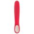 Conejito Vibrador Sonriente - vibrador recargable de 3 motores (rojo)