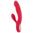 Conejito Vibrador Sonriente - vibrador recargable de 3 motores (rojo)