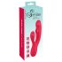 Conejito Vibrador Sonriente - vibrador recargable de 3 motores (rojo)