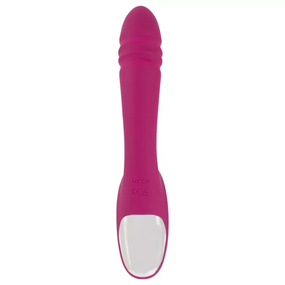 Javida - Vibrador con movimiento y lengua - silicona lila