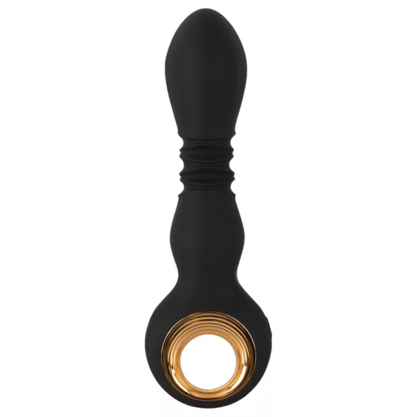 Eternal - vibrador empujador potente - silicona negra