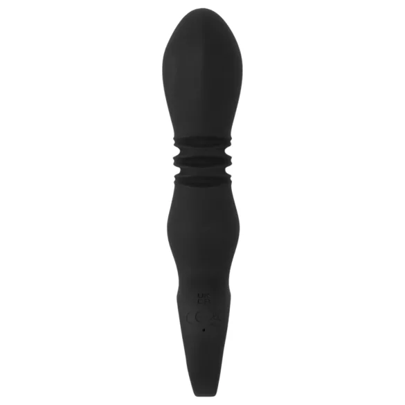 Eternal - vibrador empujador potente - silicona negra