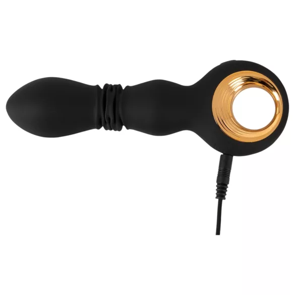 Eternal - vibrador empujador potente - silicona negra
