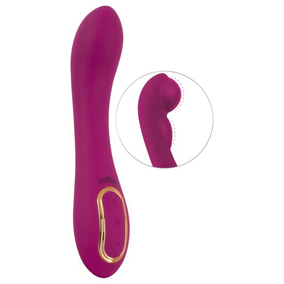 Javida - Vibrador doble bombeo (lila)
