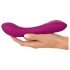 Javida - Vibrador doble bombeo (lila)