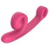 Snail Vibe Curve - Vibrador 2en1 para clítoris (rosa)