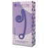 Vibrador Curvo 2 en 1 con Estimulador de Clítoris (Púrpura)