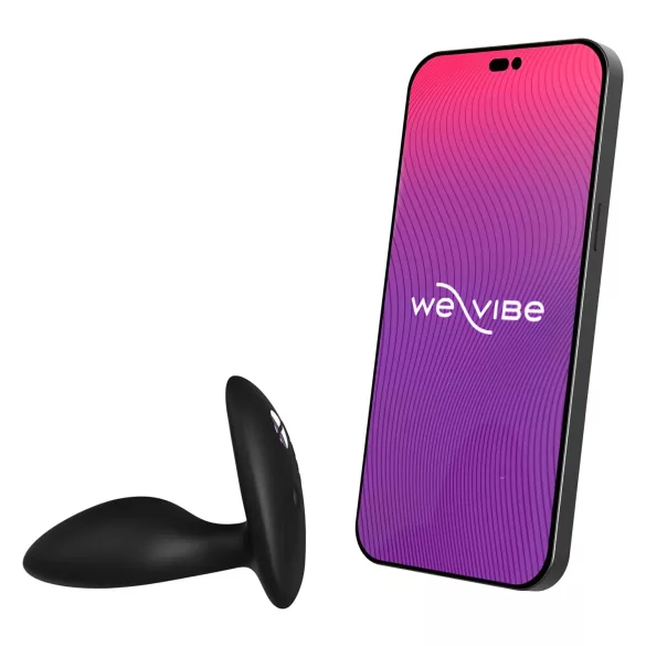 We-Vibe Ditto+ - plug anal vibrador recargable - silicona negra