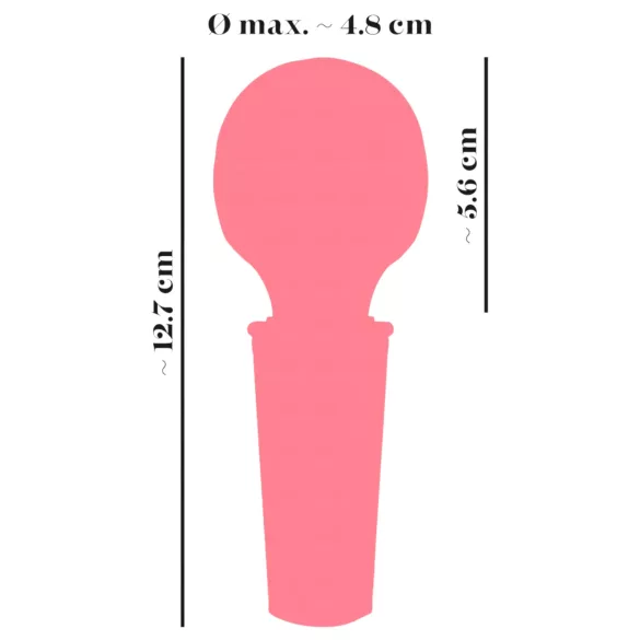 You2Toys Mini Wand - vibrador masajeador recargable (rosa)