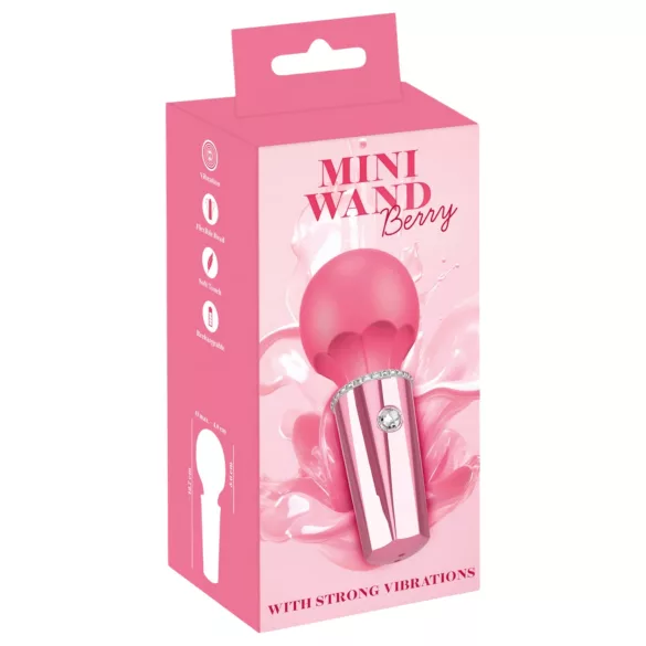 You2Toys Mini Wand - vibrador masajeador recargable (rosa)