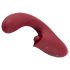 Javida - Vibrador 3en1 con lengua (rojo)