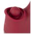 Javida - Vibrador 3en1 con lengua (rojo)