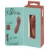 Sonrisa - Mini vibrador flexible para punto G (bronce)