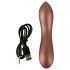Sonrisa - Mini vibrador flexible para punto G (bronce)