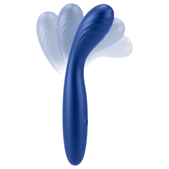 Smile - vibrador flexible punto G - silicona azul