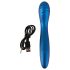 Smile - Vibrador flexible punto G (azul)