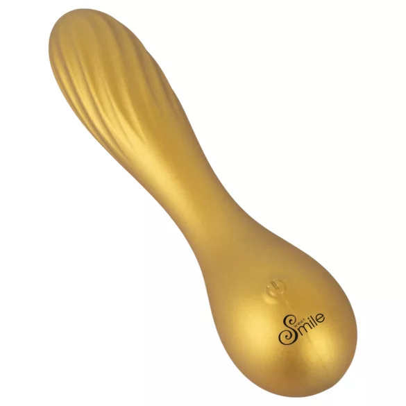 Sweet Smile - Mini vibrador metálico (amarillo)